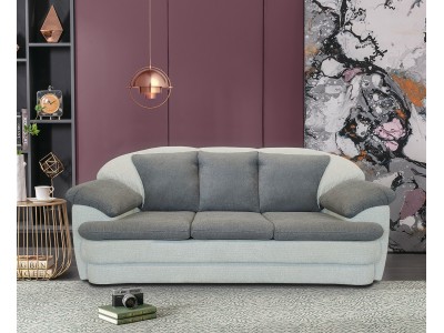 Канапе Монако с функция сън (арагон светло сиво/краун сиво)